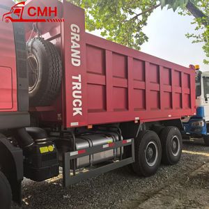 Sinotruck Howo TX400 6*4 10 tekerlekli Euro2 DAMPERLİ KAMYON arka devrilme mühendislik madenciliği DAMPERLİ KAMYON hafriyat taşıma aracı - Product Image 2