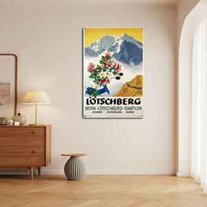 Professionnel personnalisé 20x30 CM métal signe chambre mur Art drôle <span class=keywords><strong>suisse</strong></span> Eco Style étain plaque Vintage métal mur affiche - Product Image 2