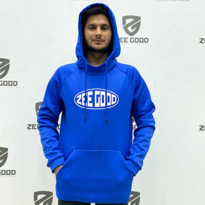 เสื้อฮู้ดผู้ชายคอลเลคชั่นใหม่สำหรับฤดูหนาว ผ้าฝ้ายฟลีซ 100% ปักลาย 3 มิติ พิมพ์ลายตามสั่ง เป็นมิตรต่อสิ่งแวดล้อม ทรงโอเวอร์ไซส์ แบรนด์สั่งทำพิเศษ - Product Image 1