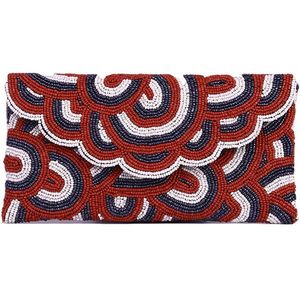 Bolso cruzado bordado con cuentas hecho a mano a la moda elegante lindo nuevo diseño superior hermoso de moda para niña - Product Image 1