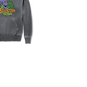เสื้อฮู้ดแบบสวมหัวผ้าซักลายกรดสไตล์วินเทจสำหรับผู้ชายพิมพ์โลโก้แบบกำหนดเอง - Product Image 5