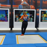 Equipo de Juego Interactivo e Inmersivo Personalizado para Parques de Trampolín, Entrenamiento Deportivo Infantil y Centros de Juegos Interiores