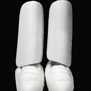 2025 calidad superior y venta Karate Shin Guard PU acolchado de espuma moldeada para Artes Marciales deportes y entretenimiento - Product Image 1