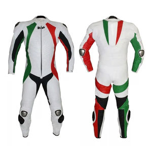 Combinaison de moto en cuir de course personnalisée en gros pour adultes, respirante, coupe-vent, imperméable, séchage rapide, haute qualité - Product Image 1