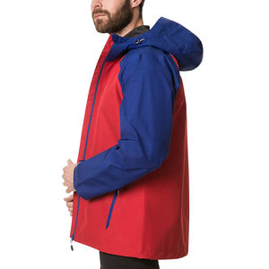 Vestes d'hiver softshell pour hommes de haute qualité, à capuche et col montant, imperméables, respirantes, écologiques, coupe-vent pour le snowboard, séchage rapide - Product Image 5