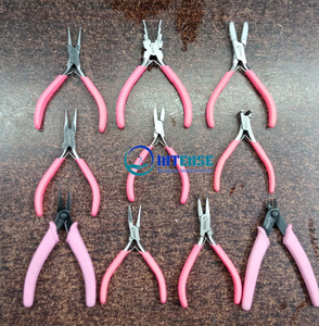 Hot Selling 10 Pack Stainless Steel Jewelry Pliers Set Professional Jewelry <b>Making</b> Tools Mini Precision Pliers <b>Beading</b> for - Product Image 2
