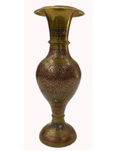 Pot de fleur en laiton antique de luxe de meilleure qualité, nouveau design, décoration gravée pour la décoration de la maison - Product Image 3