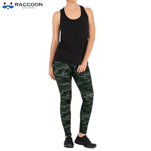Leggings de Yoga de Alta Calidad para Mujer, Resistentes a Desgarros, Cintura Alta, Colores Personalizados, Servicio OEM, Raccoon Sports - Product Image 3