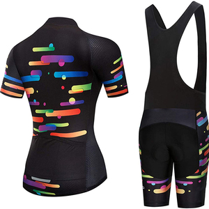 Conjunto de camisetas de Ciclismo de lana térmica de invierno con logotipo personalizado, camisetas de manga corta de secado rápido, uniforme de etiqueta privada de poliéster para montar a caballo - Product Image 2