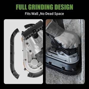 Meuleuse électrique à trois axes de 4 pouces pour le ponçage des surfaces en béton, des murs et des plafonds - Product Image 6