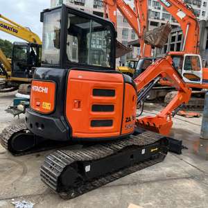 รถขุดฮิตาชิ ZX55USR-5A มือสอง รถขุดขนาดเล็กฮิตาชิ พร้อมบุ้งกี๋ใหม่ - Product Image 2