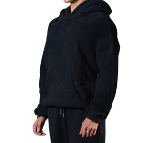 เสื้อฮู้ดสวมหัวแบบ2024สวมหัวสำหรับผู้ชายและผู้หญิงผ้าฝ้าย100% ทุกเพศฤดูหนาว - Product Image 6