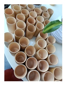 Customized Bamboo <b>Cups</b> 100% Natural Eco Friendly Handmade Bamboo Drinking <b>Cup</b> Custom Logo <b>Reusable</b> Tableware From VietNam - Product Image 6