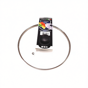 Tapa de Vidrio Transparente Cromada 420 de 16 cm para Sartenes Metalsomma para Mayor Visibilidad y Durabilidad - Product Image 2