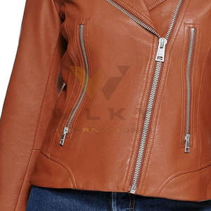 Chaqueta de Cuero para Mujer, Diseño Nuevo 2026, Chaqueta de Cuero de Alta Calidad para Mujer, Venta en Línea - Product Image 6