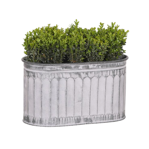 Pots de fleurs en métal galvanisé avec poignée pour décoration murale de pépinière - Product Image 4