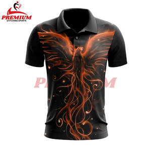 Camisetas Polo para Hombre con Logotipo Personalizado OEM, Sublimación, Diseño Económico al por Mayor, Camisetas Polo de Alta Calidad para Hombre de Talla Grande - Product Image 6