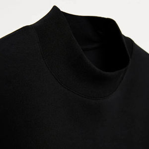 Nuevo artículo cuello redondo 100% algodón pesado en blanco gota hombro pulóver sudadera personalizada cuello redondo sudadera de gran tamaño de alta calidad - Product Image 4