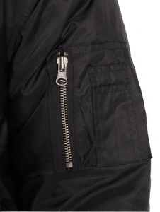 แจ็คเก็ตบอมเบอร์บินเครื่องบินผู้ชายคุณภาพสูง ป้องกันน้ำ แบบสั่งทำพิเศษ บุไนลอน แจ็คเก็ตบอมเบอร์บินเครื่องบินผู้ชาย - Product Image 5