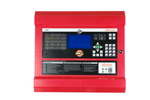 Panneau de commande d'alarme incendie Alfamax I-1000-2 adressable à 2 boucles, système de détection intelligent de protection incendie avec graphique - Product Image 3