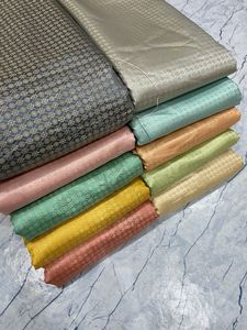 Elegante tela de brocado Jacquard de alta densidad similar a la seda, diseños florales de Paisley estampados para tapicería de vestido y ropa de moda - Product Image 3