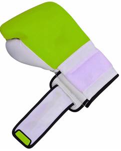 Entraînement Kick Boxing Gants Sparring Gants de poinçonnage Gants d'entraînement de boxe Mint Grain Leather - Product Image 2