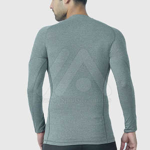 Meilleures ventes Chemises de compression pour hommes Respirant Rash Guard à bas prix en stock à vendre - Product Image 6