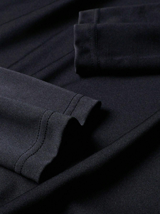 T-shirt à manches longues surdimensionné pour homme de qualité supérieure, 160 g/m², avec impression personnalisée, 100 % coton, couleurs et logo personnalisables - Product Image 3