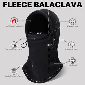 Masque cagoule léger personnalisable coupe-vent pour la pêche sportive ski cyclisme randonnée commande en gros réductions - Product Image 4