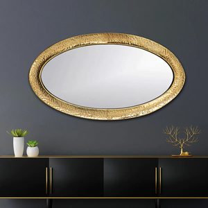 High Quality Luxury Home Decor <b>Gold</b> and Metal Wall Art with for Halo <b>Mirror</b> <b>Frames</b> Wholesale Price Combination - Product Image 2