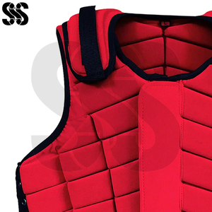 Chaleco de Seguridad para Montar a Caballo con Cremallera Delantera, Protector Corporal Ecuestre, Ligero, Transpirable, Resistente a Impactos, Ajuste Cómodo, Acolchado - Product Image 4