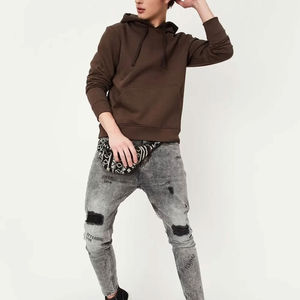 Nouveaux sweats à capuche de haute qualité pour hommes et sweats à capuche doux à séchage rapide avec cordon de serrage pour hommes, vente en gros à bas prix - Product Image 4