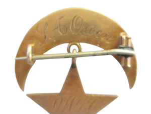 Nouveau Design Service 100% Acier Inoxydable Client Logo 1876 Or Cavalerie Corps Boucle Badges - Product Image 6