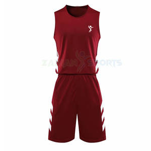 Uniformes de basket-ball pour hommes sur mesure ensemble de vêtements de sport respirants en XS et XXS imprimés avec logo de l'équipe maillots de basket-ball simples - Product Image 2