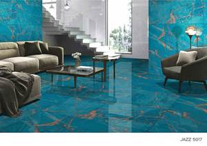 Meilleure qualité 600x1200mm carrelage en porcelaine blanche doux mat brillant faible Absorption d'eau moderne pour salon sol brique réfractaire - Product Image 4