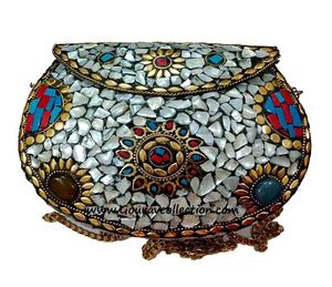 Hot New Design Boho Metal Pochettes Cross Body pour Party Wear Utilisation GC-BG-445 disponible au meilleur prix de l'Inde. - Product Image 2