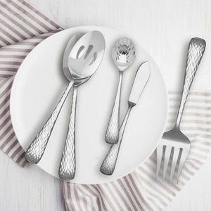 Silver Plated With Long Round Handle Restaurant <b>Cutlery</b> <b>Reusable</b> Flatware <b>Set</b> Handmade Popular Western Knife Fork Spoon - Product Image 2