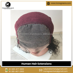 Indian Supplier Selling Unmatched Quality Virgin Hair Grade 5x5 Natural Curly Closure Human Hair Extensions <b>Wigs</b> at Bulk Price - Product Image 4