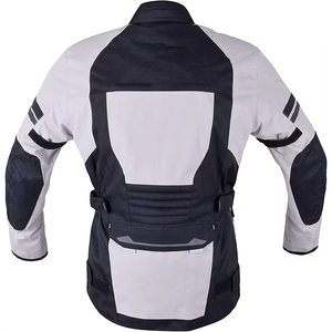 Veste textile Cordura personnalisée de protection pour l'hiver pour motocyclette Tissu polyester/nylon respirant Manches longues Logo et design personnalisés - Product Image 5