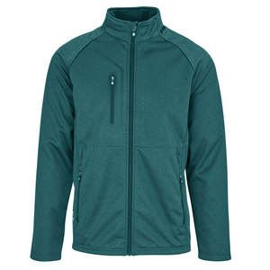 เสื้อแจ็คเก็ตซอฟต์เชลล์สำหรับเดินป่า ผู้ชาย แจ็คเก็ตสำหรับกิจกรรมกลางแจ้ง ยืดหยุ่น สวมใส่สบายสำหรับการเดินทางไกล ขายส่งจำนวนมาก ผลิตแบบ OEM - Product Image 1