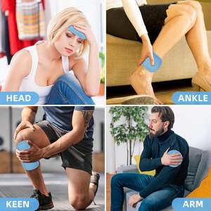 แพ็คน้ำแข็งประคบ<span class=keywords><strong>ร้อน</strong></span>และเย็นบนใบหน้าเพื่อบรรเทาอาการปวดถอนฟันจากภูมิปัญญาผ้าพันแผลหนึ่งผืนพร้อมแพ็คน้ำแข็งสี่ก้อน - Product Image 4