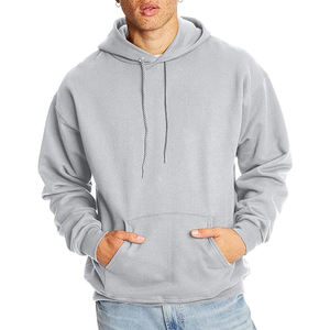 Prix ​​bas, vente en gros, fabrication de sweats à capuche surdimensionnés de luxe personnalisés, 100% coton, sweats à capuche en molleton pour hommes, poids lourd - Product Image 4
