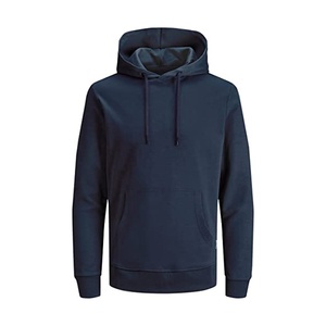 Sweats à capuche et sweat-shirts pour hommes 100% coton streetwear pull mode blanc surdimensionné personnalisé noir sweats à capuche hommes thermique - Product Image 3