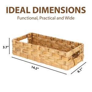 Caja de Almacenamiento de Jacinto de Agua, Caja de Almacenamiento Hecha a Mano Integrada, Ecológica, Natural, Decoración del Hogar, Venta al por Mayor desde Vietnam - Product Image 4