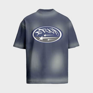 เสื้อยืดพิมพ์ลายผู้ชายสไตล์ลำลอง ผ้าฝ้าย 100% ระบายอากาศได้ดี แห้งเร็ว เป็นมิตรกับสิ่งแวดล้อม พร้อมออกแบบลายกราฟิกตามสั่ง - Product Image 6