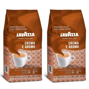 Granos de Café Marrón Lavazza Crema e Aroma, 1 kg, Granos Enteros Tostados Italianos Premium para Espresso, Venta al por Mayor - Product Image 5