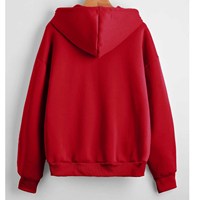 Sweat à capuche décontracté pour homme en polaire unie, brodé, faible MOQ, meilleure qualité, prix de gros, imprimé par transfert thermique, fabriqué au Pakistan