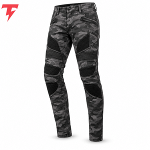 Pantalon de motard en mesh offrant une excellente circulation d'air, un tissu durable et un confort flexible pour les activités de conduite et de tourisme par temps chaud. - Product Image 4
