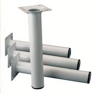 Pata de Mueble de Aluminio Blanca para Decoración del Hogar, 30mm de Alto, Placa de Montaje de 400mm, Paquete de 4 - SISTEMA DE ELEMENTOS - Product Image 3