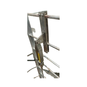 Système de protection contre les chutes OMKAR Vertical Lifeline, construction en acier inoxydable, boucle à connexion rapide, capacité de charge de 100 kg - Product Image 2